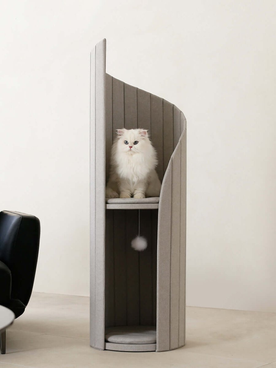 Eleganter Kratzturm zum spielen und schlafen