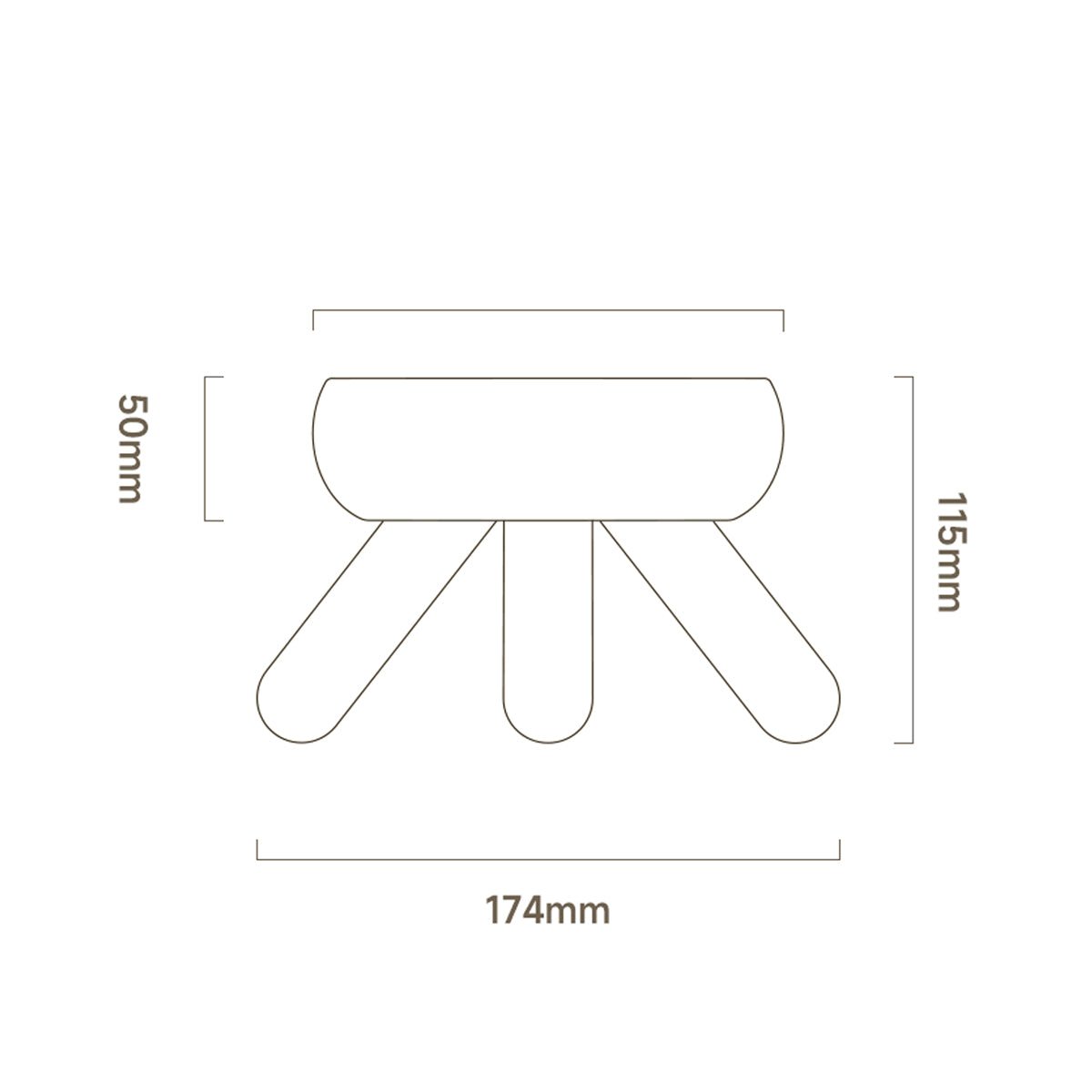 Futterschale aus Keramik