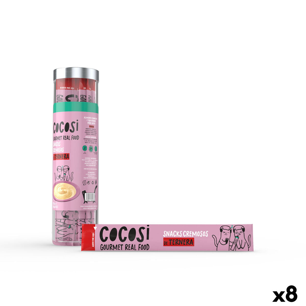 Cocosi Gourmet Snack 8x10 Stück - Rind